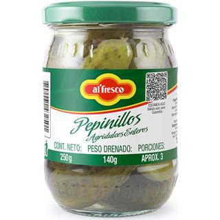 Pepinillos en Conserva Agridulces Al Fresco  250 g