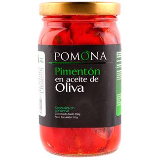 Pimentones en Conserva Aceite de Oliva Pomona  350 g