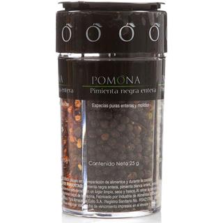 Pimienta Entera Negra, Roja y Verde Pomona  125 g