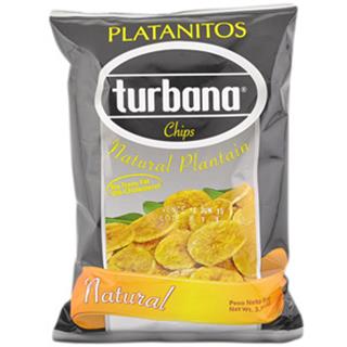 Platanitos Verdes Turbana Chips  95 g