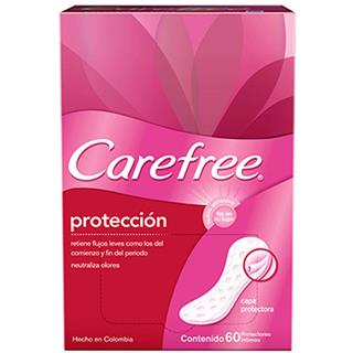 Protectores Diarios Carefree  60 unidades