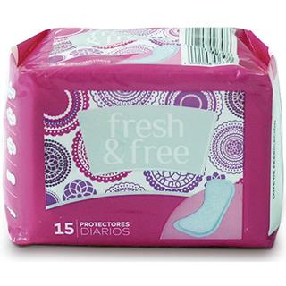 Protectores Diarios Fresh & Free  15 unidades