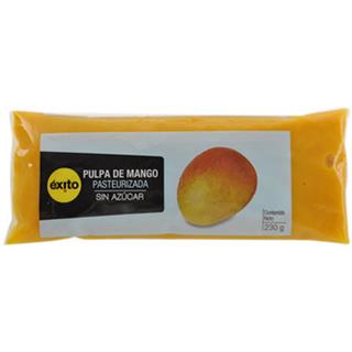 Pulpa de Mango sin Azúcar Pasteurizada Éxito  230 g