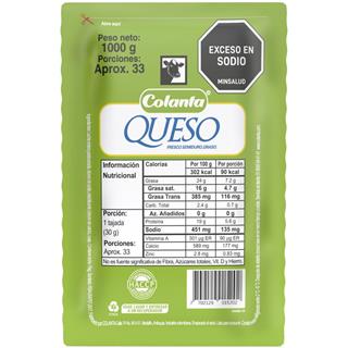 Queso Blanco Entero Colanta 1 000 g