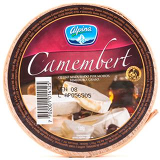 Queso Camembert Entero Alpina  120 g