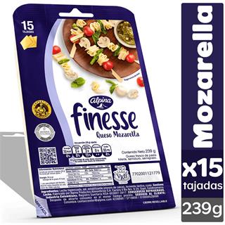 Queso en Lonchas Dietético Finesse  239 g