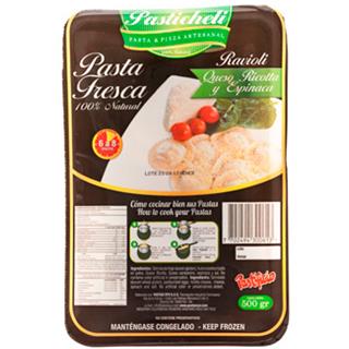 Ravioles con Queso Ricota y Espinaca Pasticheli  500 g