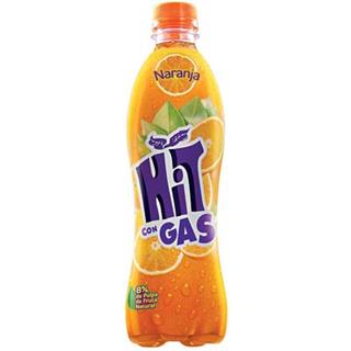 Refresco con Gas con Sabor a Naranja Hit  500 ml