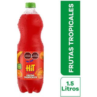 Refresco con Sabor a Frutas Tropicales en Botella Hit 1 500 ml