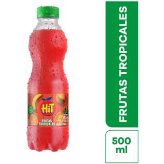 Refresco con Sabor a Frutas Tropicales en Botella Hit  500 ml