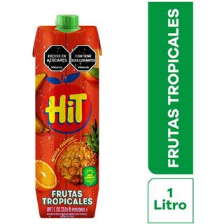 Refresco con Sabor a Frutas Tropicales en Caja Hit 1 000 ml