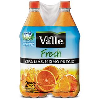 Refresco con Sabor a Naranja Del Valle 5 000 ml