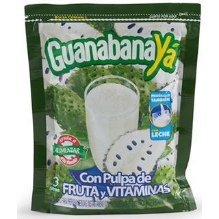 Refresco Instantáneo con Sabor a Guanabana Con Pulpa y Vitaminas LíneaYá  3 l