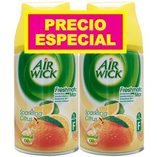 Repuesto de Ambientador Automático con Aroma Cítrico Air Wick  500 ml