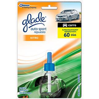 Repuesto de Ambientador Líquido para Carro Nitro Glade  60 días