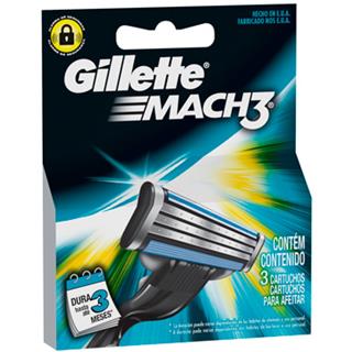 Repuesto para Máquina para Afeitar de 3 Hojas Gillette  3 unidades