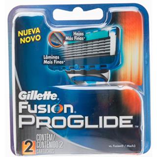 Repuesto para Máquina para Afeitar de 5 Hojas Fusion Proglide Gillette  2 unidades