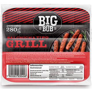 Salchichas Ahumadas para Parrilla Big Bob  280 g