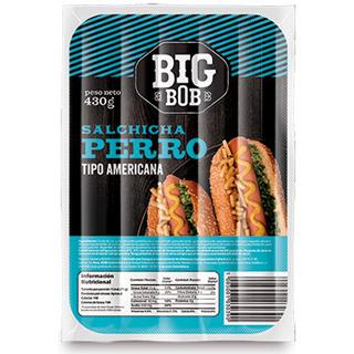 Salchichas para Perro Caliente Big Bob  430 g