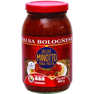 Salsa Boloñesa Minotto  480 g