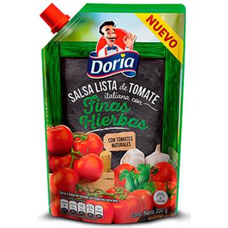 Salsa de Tomate Finas Hierbas Doria  200 g