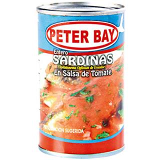 Sardinas en Tomate Peter Bay  155 g