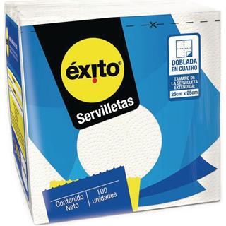 Servilletas Cuadradas Éxito  100 unidades