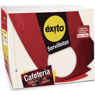 Servilletas de Cafetería Éxito  100 unidades