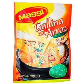 Sopa con Arroz Gallina Maggi  65 g