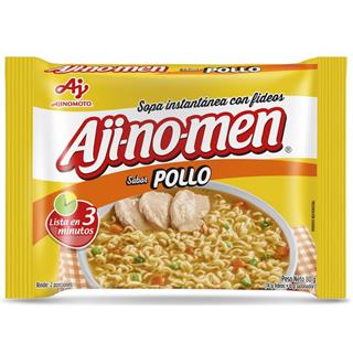 Sopa con Fideos con Sabor a Pollo Aji-no-men  80 g