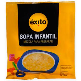 Sopa Infantil Éxito  70 g