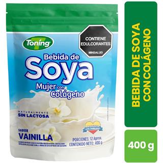 Soya Instantánea con Sabor a Vainilla Mujer Toning  400 g