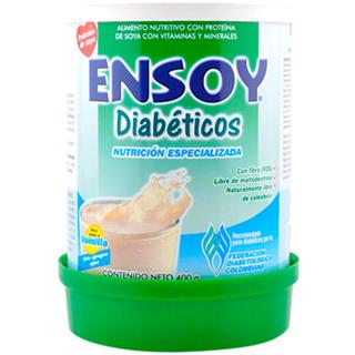 Soya Instantánea Dietética con Sabor a Vainilla Diabéticos Ensoy  400 g