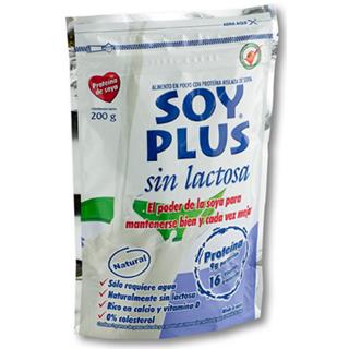 Soya Instantánea sin Lactosa con Sabor Natural Soy Plus  200 g