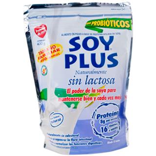 Soya Instantánea sin Lactosa con Sabor Natural Soy Plus  400 g