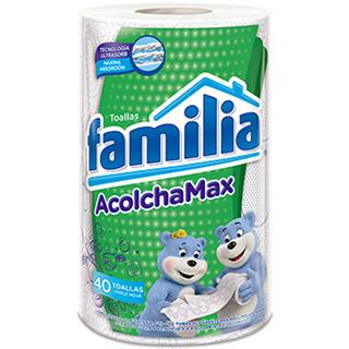 Toallas de Cocina Desechables Triple Hoja AcolchaMax Familia  40 unidades