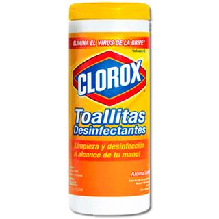 Toallas Húmedas Desinfectantes para el Hogar Clorox  35 unidades