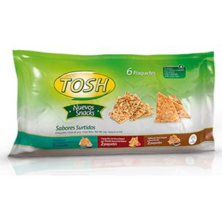 Tortillas de Arroz Sabores Surtidos Tosh  180 g