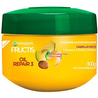 Tratamiento Capilar Oleo Nutrición Cabello Seco Fructis  300 ml