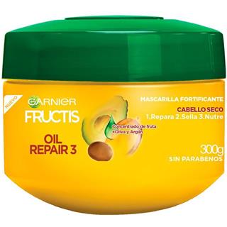 Tratamiento Capilar Oleo Nutrición Cabello Seco Fructis  300 ml