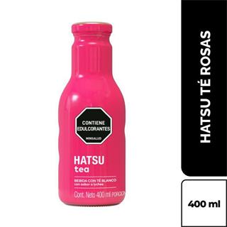 Té Blanco Frío Rosas y Lyches Hatsu  400 ml