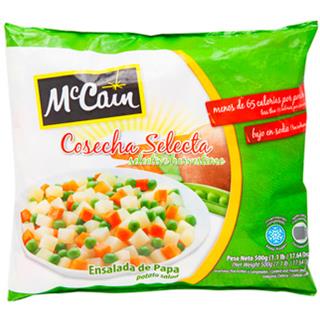 Vegetales Mixtos Congelados Papas, Arvejas y Zanahorias McCain  500 g