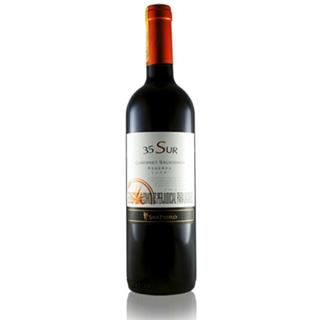 Vino Tinto Cabernet Sauvignon 35 Sur  750 ml