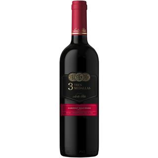 Vino Tinto Cabernet Sauvignon 3 Medallas Tres Medallas  750 ml