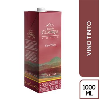 Vino Tinto Cuatro Cumbres 1 000 ml