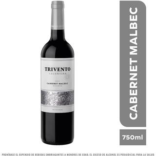 Vino Tinto Malbec Reserva Cabernet, Argentina Trivento  750 ml