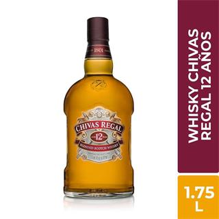 Whisky 12 Años Chivas Regal 1 750 ml