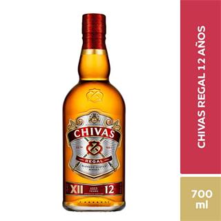 Whisky 12 Años Chivas Regal  700 ml