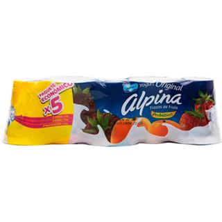 Yogur Trozos de Fruta Alpina  750 g