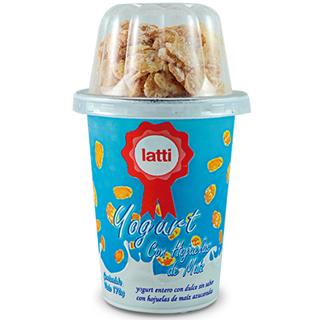 Yogur con Hojuelas Azúcaradas Latti  170 g